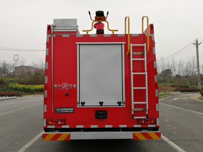 6噸仿天錦泡沫消防車